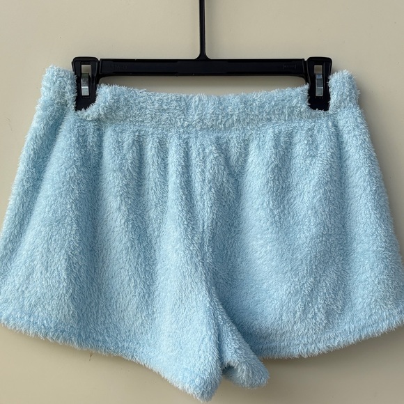 Cozy Blue Fuzzy Tank and Shorts Set - Picture 7 of 7